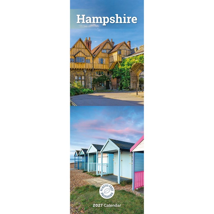 Hampshire Slim Calendar 2027