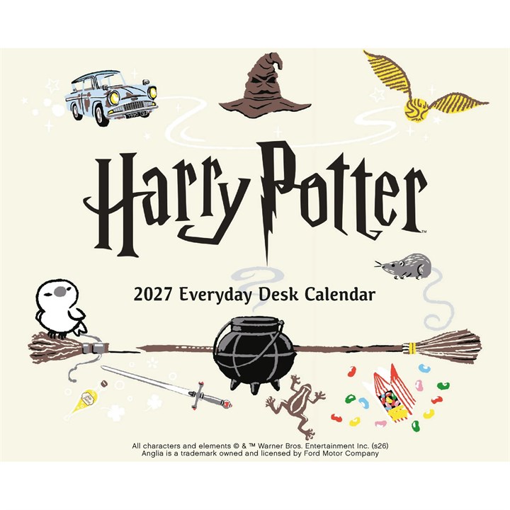 Harry Potter Desk Calendar 2027