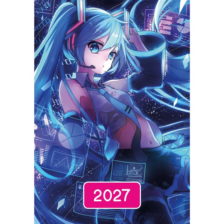 Hatsune Miku A5 Diary 2027