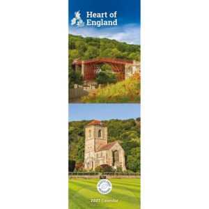 Heart Of England Slim Calendar 2027