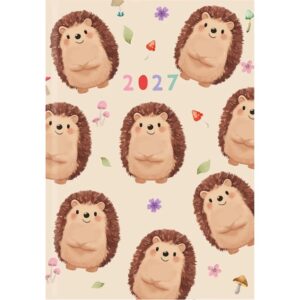 Hedgehogs A6 Diary 2027