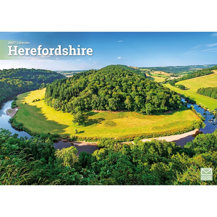 Herefordshire A4 Calendar 2027