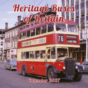 Heritage Buses of Britain Mini Calendar 2027