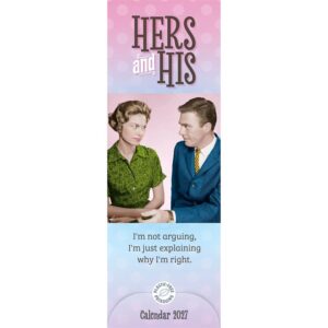 Hers & His Couples Slim Planner 2027