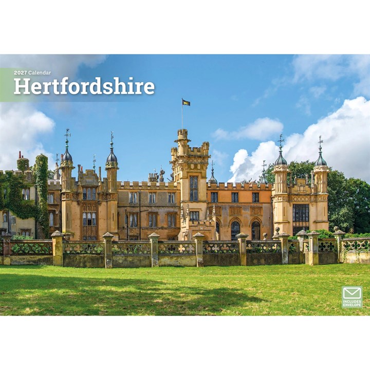 Hertfordshire A4 Calendar 2027
