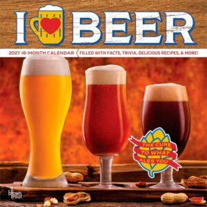 I Love Beer Calendar 2027