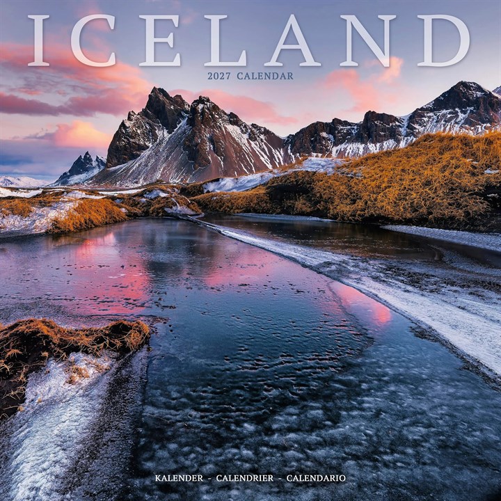 Iceland Calendar 2027