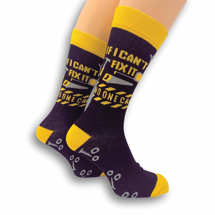 If I Can't Fix It Socks - Size 7 - 11