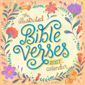 Illustrated Bible Verses Calendar 2027