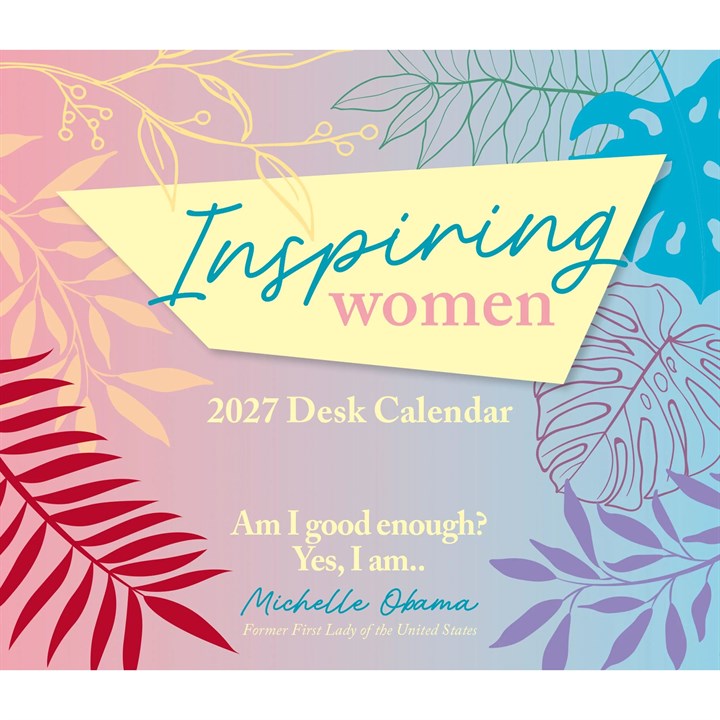 Inspiring Women Desk Calendar 2027