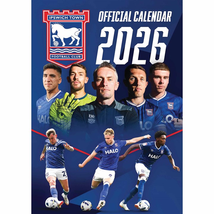 Ipswich Town FC A3 Calendar 2026