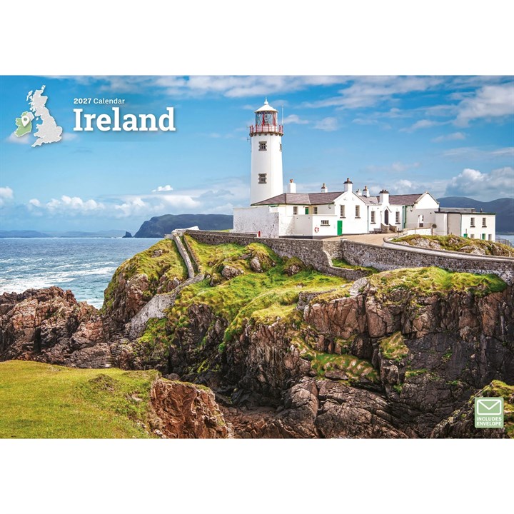 Ireland A4 Calendar 2027