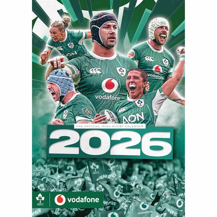 Irish RFU A3 Calendar 2026