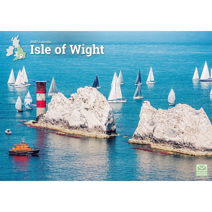 Isle Of Wight A4 Calendar 2027