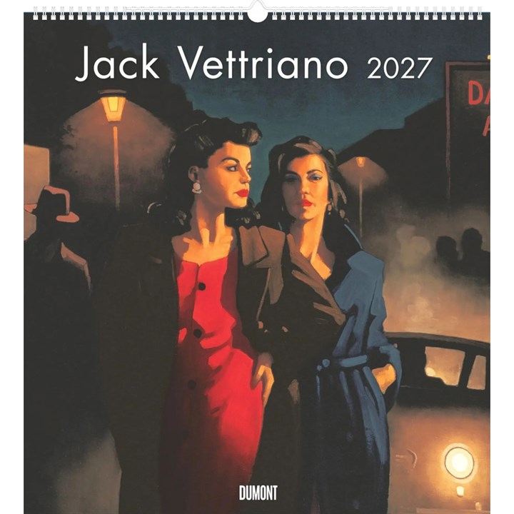 Jack Vettriano Deluxe Calendar 2027