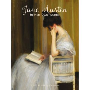 Jane Austen A4 Calendar 2027
