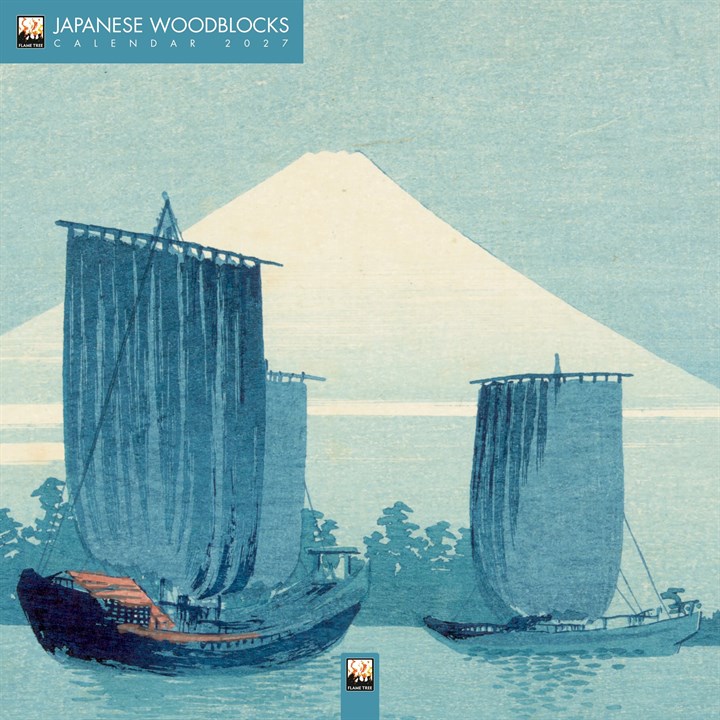Japanese Woodblocks Calendar 2027