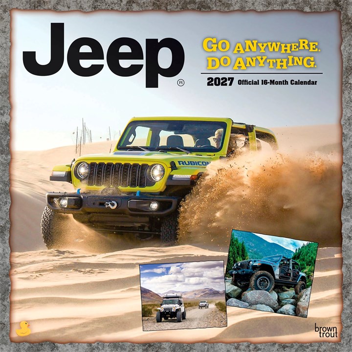 Jeep Calendar 2027