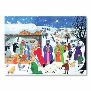 Jesus is Born Nativity Storybook Traditional Advent Calendar