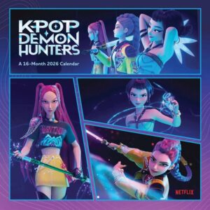 K Pop Demon Hunters Calendar 2026