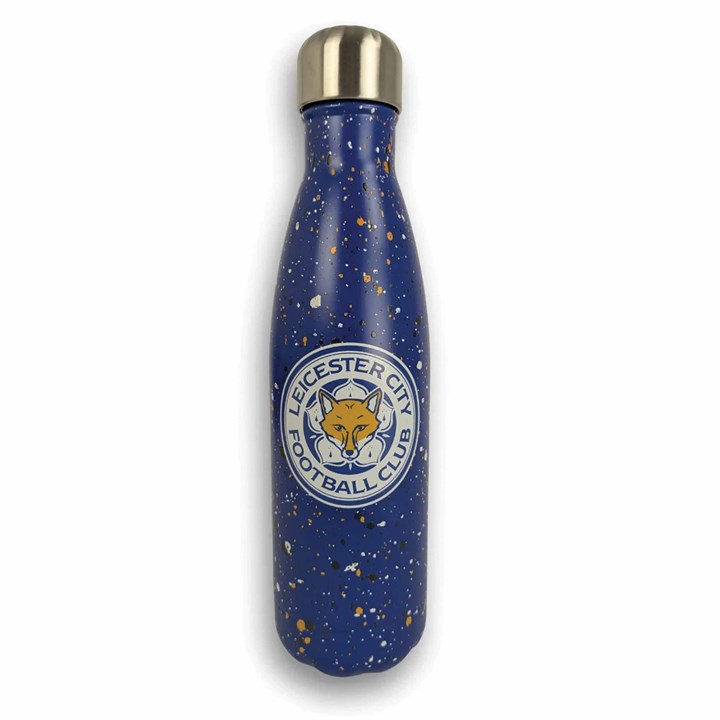 Leicester City FC Paint Splatter Water Bottle