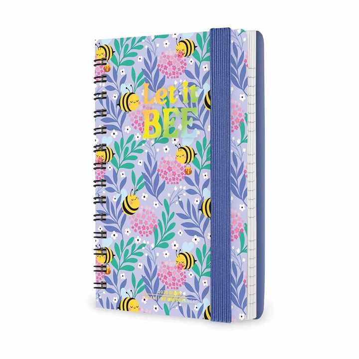 Let it Bee Week-To-View A7 Diary 2026