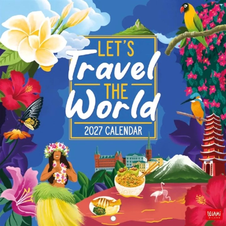 Let's Travel The World Calendar 2027