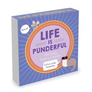 Life Is Punderful Desk Calendar 2027