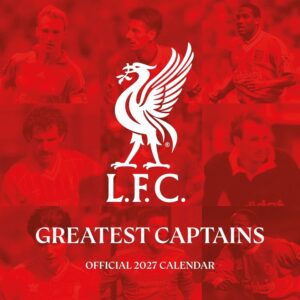 Liverpool FC Greatest Captains Matches Calendar 2027