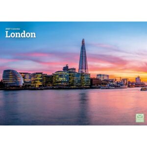 London A4 Calendar 2027