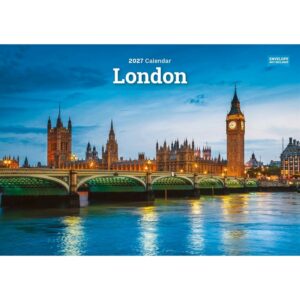 London A5 Calendar 2027
