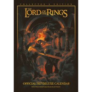Lord of the Rings Collector's Edition A3 Calendar 2027