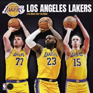 Los Angeles Lakers NBA Calendar 2027