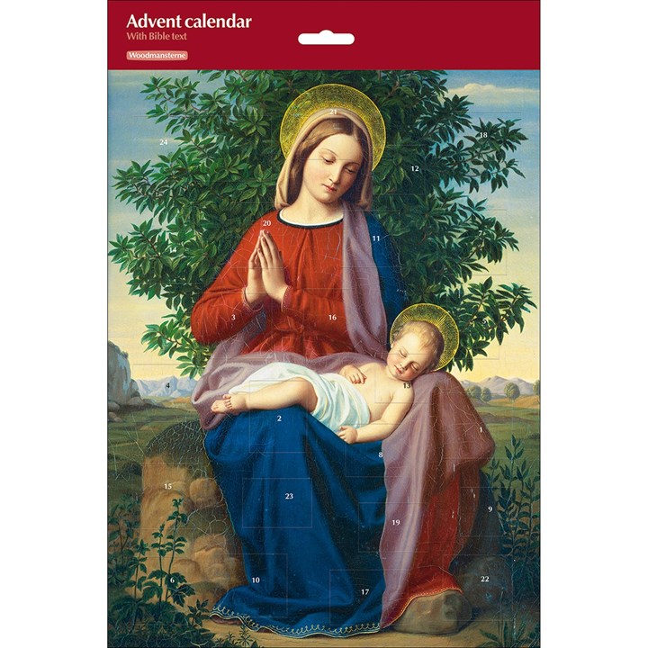 Madonna and Child Traditional Advent Calendar