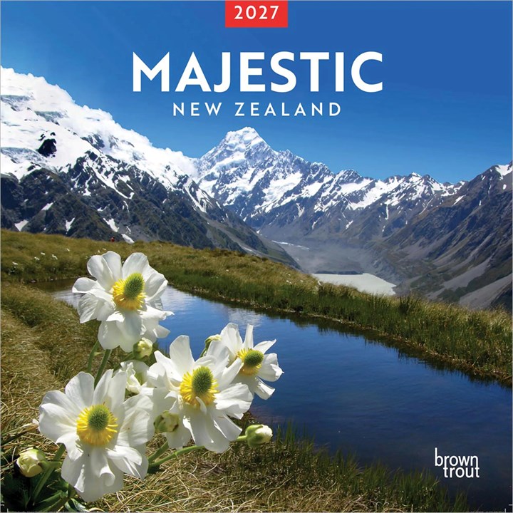 Majestic New Zealand Calendar 2027