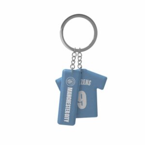 Manchester City FC 2 Icon Keyring