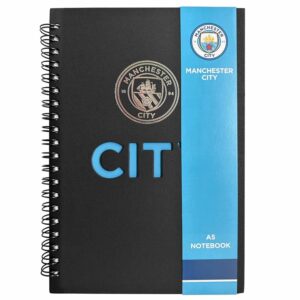 Manchester City FC A5 Spiral Notebook