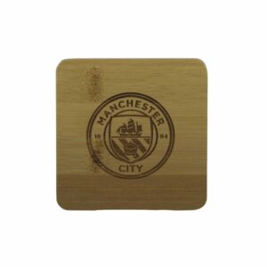 Manchester City FC Bamboo Coaster