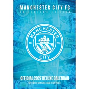 Manchester City FC Collector's Edition A3 Calendar 2027