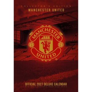 Manchester United FC Collector's Edition A3 Calendar 2027