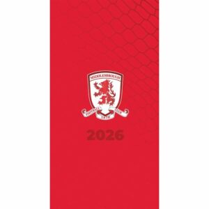 Middlesbrough FC Slim Diary 2026