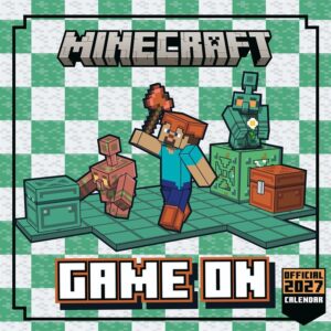 Minecraft Mini Calendar 2027