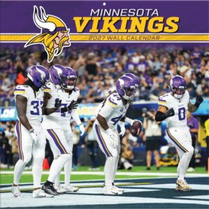Minnesota Vikings NFL Calendar 2027