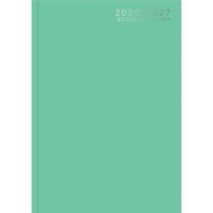 Mint Classic Academic Day To View A4 Diary 2026 - 2027