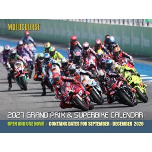 Motocourse A3 Calendar 2027