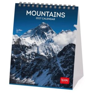 Mountains Easel Desk Calendar 2027