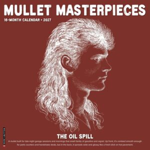 Mullet Masterpieces Calendar 2027