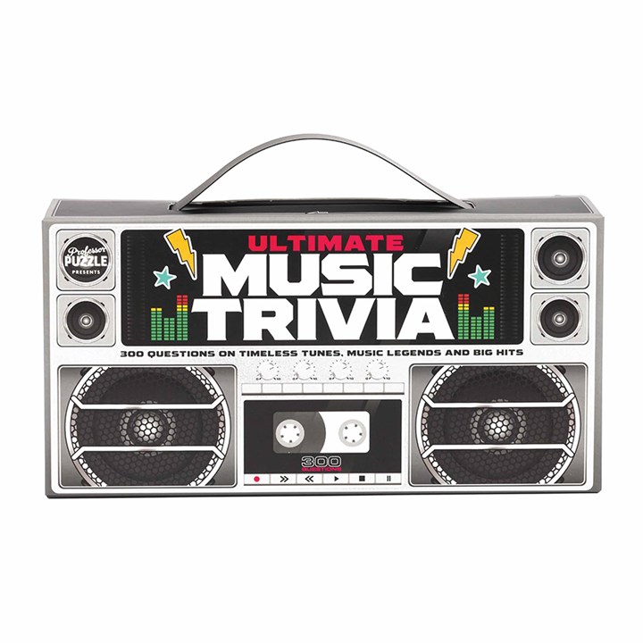 Music Trivia Card Game