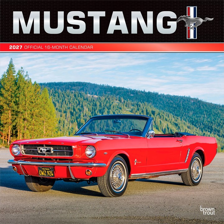 Mustang Calendar 2027