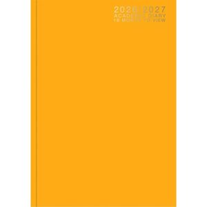 Mustard Classic Academic Week To View A5 Diary 2026 - 2027